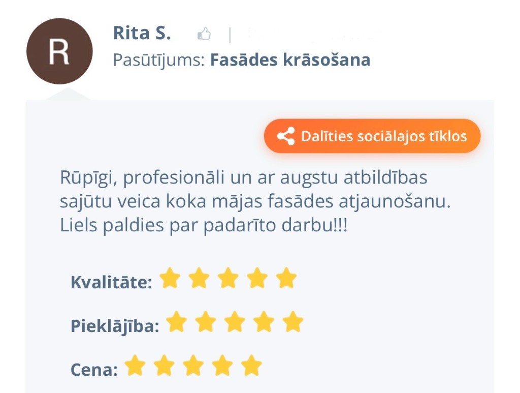 Klienta atsauksme 25